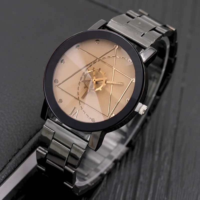 Fashion Compass Turntable Steel Band Watch for Men and Women - Stylish Couple Watch, Micro Business Gift - 2016 New Export Design showcase 6