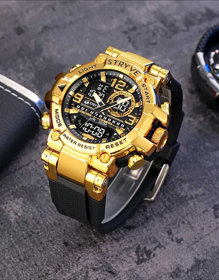 Stryve Sports Luminous Digital Watch - Waterproof Multi-Functional Student Watch for Boys and Girls - Cool Design, Perfect for Cross-Border Dropshipping showcase 13