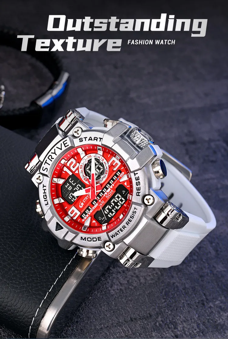 Stryve Sports Luminous Digital Watch - Waterproof Multi-Functional Student Watch for Boys and Girls - Cool Design, Perfect for Cross-Border Dropshipping showcase 8