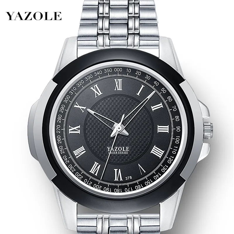 Yazole 372 Men's Quartz Watch - Fashionable Luminous Waterproof Sport Wristwatch for Everyday Wear thumbnail 5