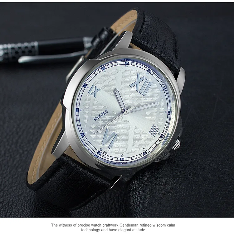 Yazole 389 Men's Business Watch - Waterproof Stainless Steel Quartz Wristwatch for Sport and Everyday Wear showcase 13