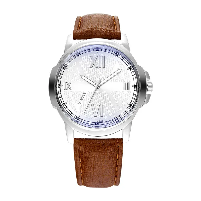 Yazole 389 Men's Business Watch - Waterproof Stainless Steel Quartz Wristwatch for Sport and Everyday Wear thumbnail 9