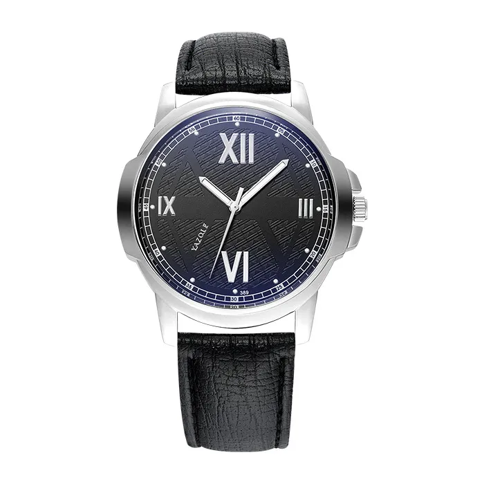 Yazole 389 Men's Business Watch - Waterproof Stainless Steel Quartz Wristwatch for Sport and Everyday Wear thumbnail 6