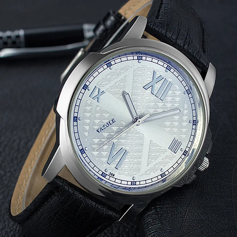 Yazole 389 Men's Business Watch - Waterproof Stainless Steel Quartz Wristwatch for Sport and Everyday Wear thumbnail 3