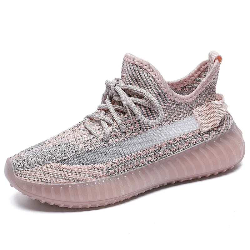 Women's Coconut Shoes 2024 New Flying Woven Jelly Sneakers - Korean Style Breathable Comfortable Casual Running Shoes for Students thumbnail 5