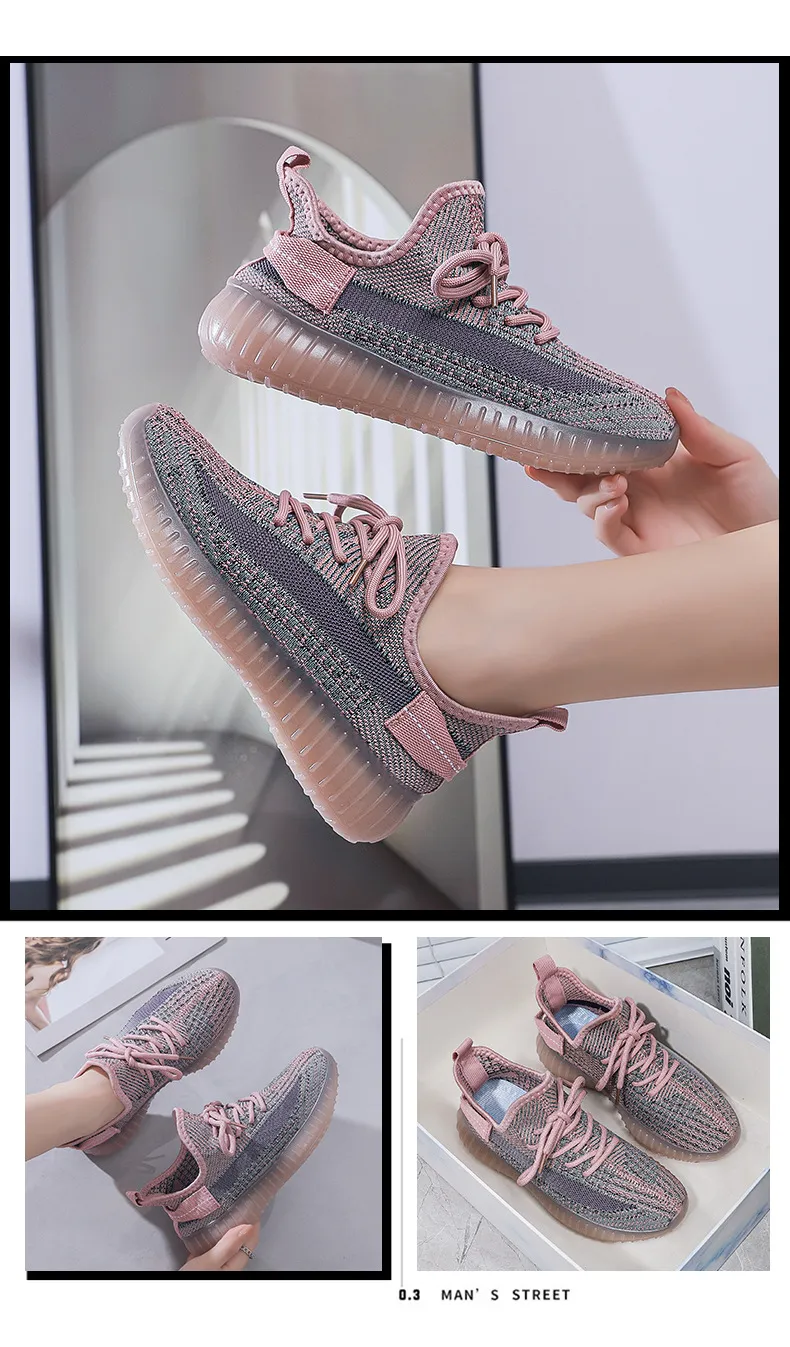 Women's Coconut Shoes 2024 New Flying Woven Jelly Sneakers - Korean Style Breathable Comfortable Casual Running Shoes for Students showcase 14