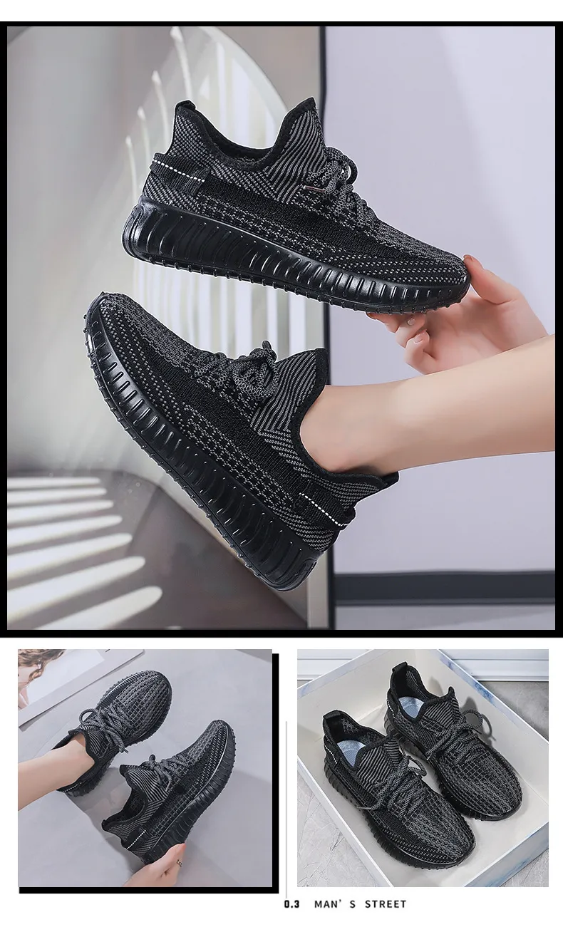 Women's Coconut Shoes 2024 New Flying Woven Jelly Sneakers - Korean Style Breathable Comfortable Casual Running Shoes for Students showcase 12