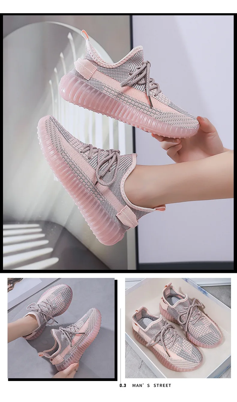 Women's Coconut Shoes 2024 New Flying Woven Jelly Sneakers - Korean Style Breathable Comfortable Casual Running Shoes for Students showcase 8