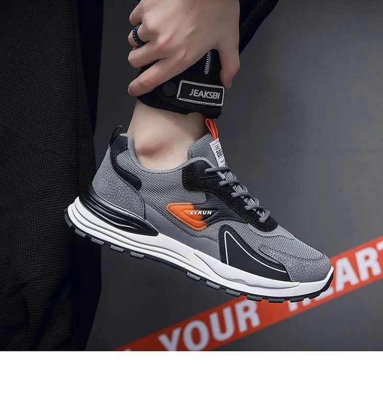 Men's Summer Breathable Mesh Sneakers Lightweight Running Shoes Casual Sports Walking Shoes Soft Sole Comfortable Athletic Footwear showcase 6