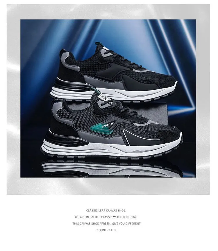 Men's Summer Breathable Mesh Sneakers Lightweight Running Shoes Casual Sports Walking Shoes Soft Sole Comfortable Athletic Footwear showcase 8