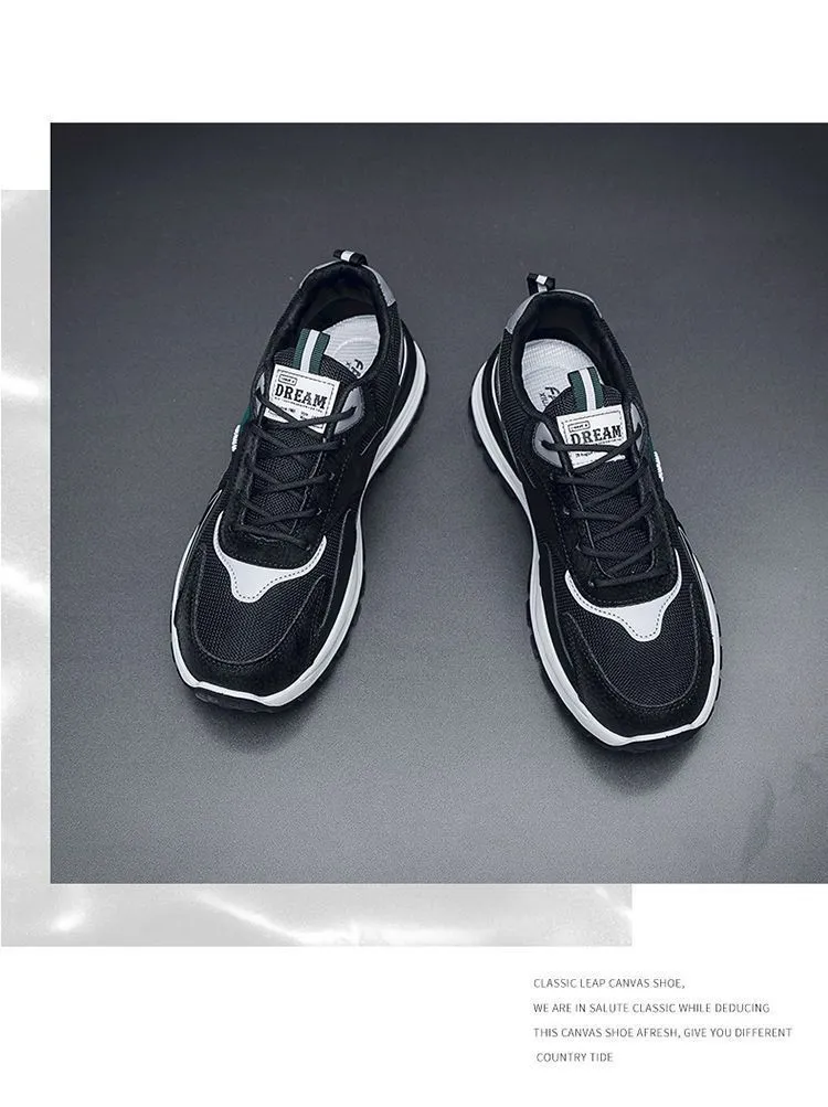 Men's Summer Breathable Mesh Sneakers Lightweight Running Shoes Casual Sports Walking Shoes Soft Sole Comfortable Athletic Footwear showcase 9
