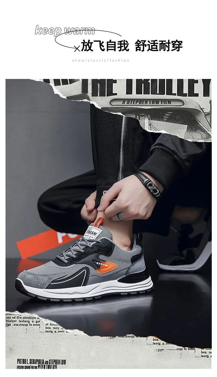 Men's Summer Breathable Mesh Sneakers Lightweight Running Shoes Casual Sports Walking Shoes Soft Sole Comfortable Athletic Footwear showcase 15