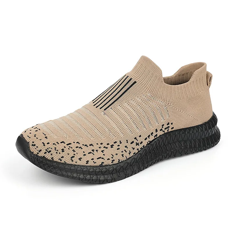 Men's Breathable Mesh Running Shoes - Lightweight Summer Sports Sneakers - Large Size 48 - Trendy Cross-Border Design - Includes Socks thumbnail 8
