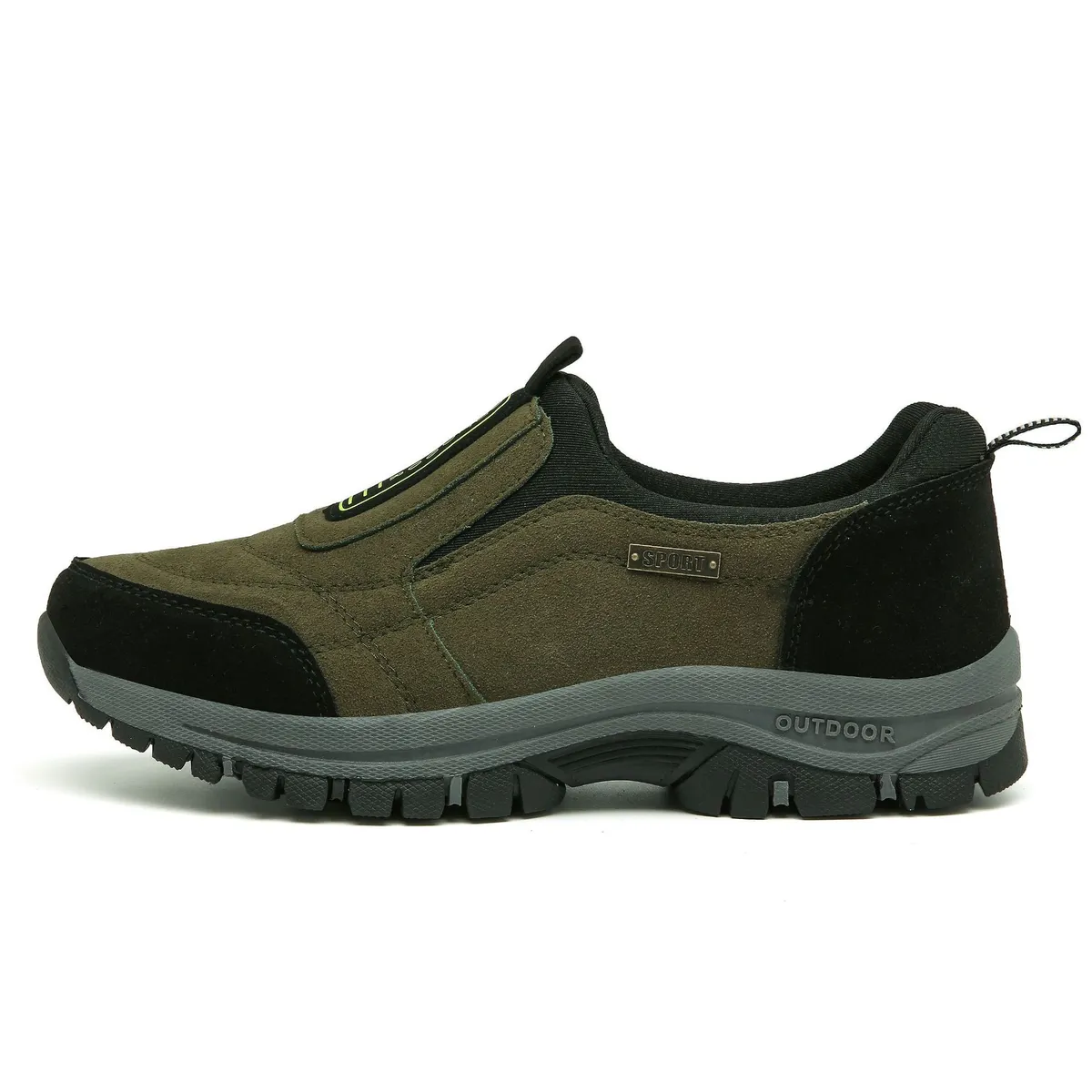 Men's Outdoor Walking Shoes Lightweight Breathable Running Sneakers - Large Size Hiking and Sports Footwear for Elderly and Active Individuals - Trendy Cross-Border Fashion showcase 11