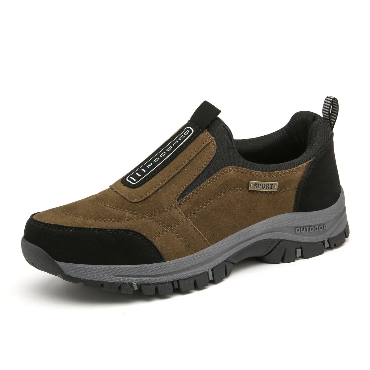 Men's Outdoor Walking Shoes Lightweight Breathable Running Sneakers - Large Size Hiking and Sports Footwear for Elderly and Active Individuals - Trendy Cross-Border Fashion showcase 8