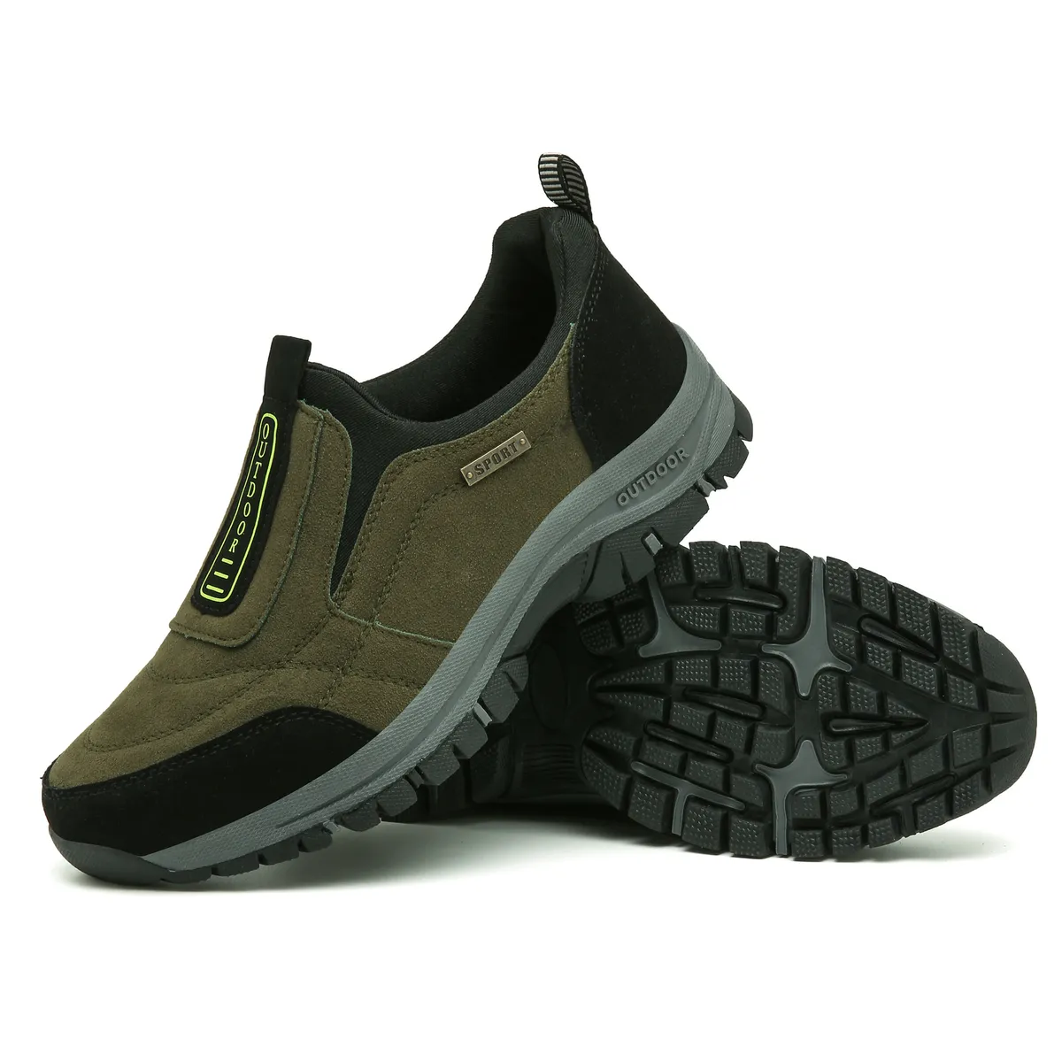 Men's Outdoor Walking Shoes Lightweight Breathable Running Sneakers - Large Size Hiking and Sports Footwear for Elderly and Active Individuals - Trendy Cross-Border Fashion showcase 6
