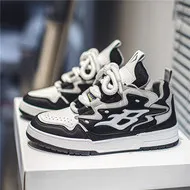 Men's Korean Style Trendy Dad Sneakers - Lightweight Casual Sports Shoes for Youth - Spring/Autumn Fashion, One-Piece Dropshipping Available showcase 3
