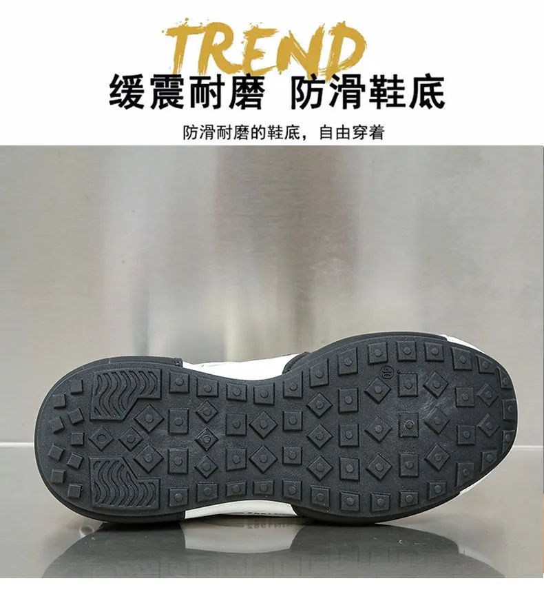 Men's Casual Leather Sneakers - Torre New Sports Style - Autumn Fashion TikTok Trending Shoes showcase 9