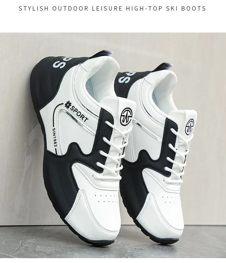 Men's Casual Leather Sneakers - Torre New Sports Style - Autumn Fashion TikTok Trending Shoes showcase 13
