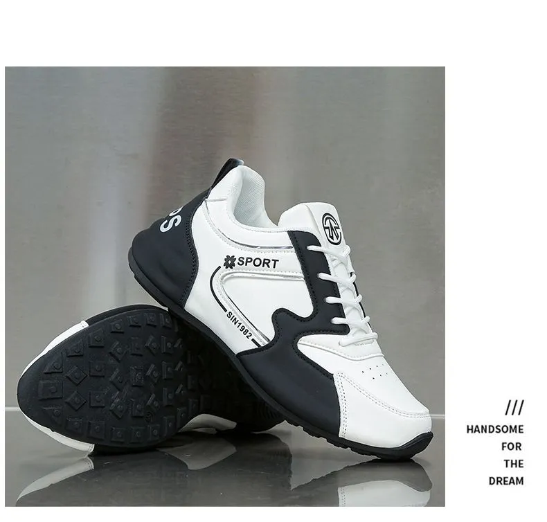 Men's Casual Leather Sneakers - Torre New Sports Style - Autumn Fashion TikTok Trending Shoes showcase 15
