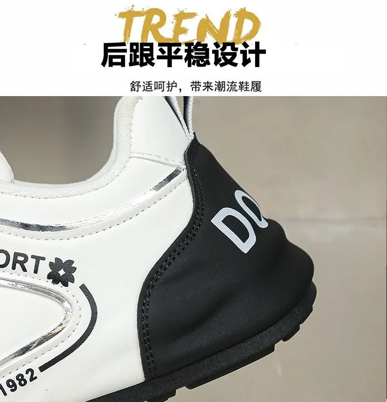 Men's Casual Leather Sneakers - Torre New Sports Style - Autumn Fashion TikTok Trending Shoes showcase 8