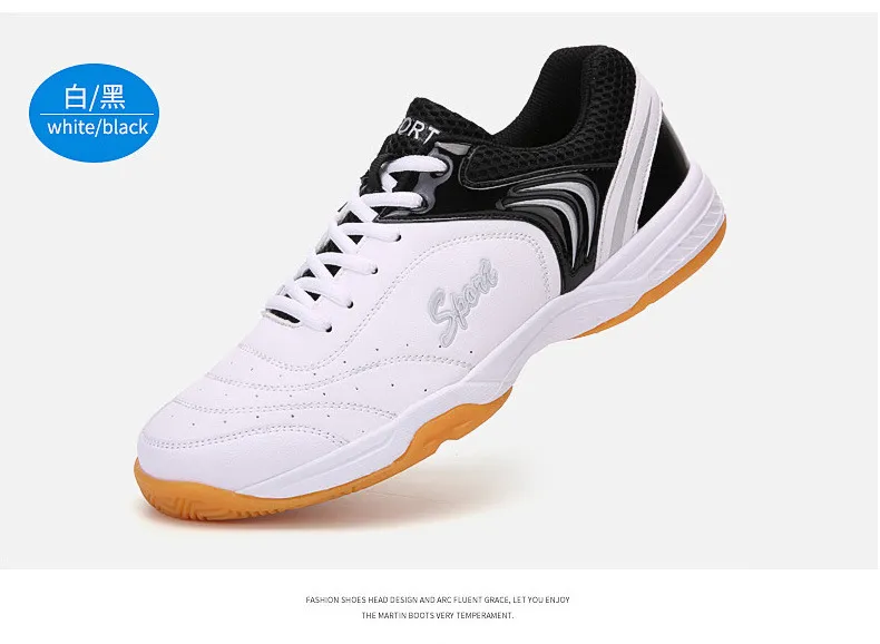 Men's & Women's Badminton Shoes - Lightweight Outdoor Sports Sneakers - Versatile Running Shoes for Casual Wear - Large Size Available - 2024 Collection showcase 6