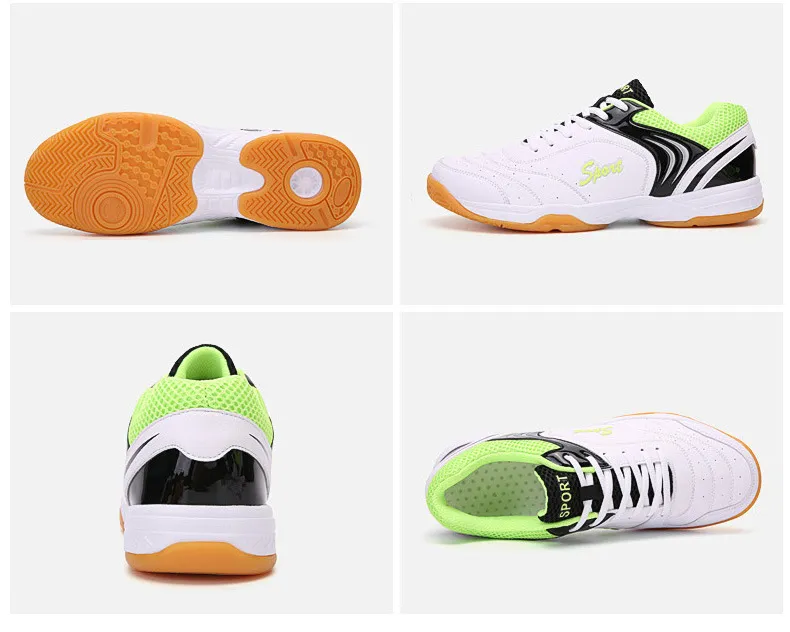 Men's & Women's Badminton Shoes - Lightweight Outdoor Sports Sneakers - Versatile Running Shoes for Casual Wear - Large Size Available - 2024 Collection showcase 9