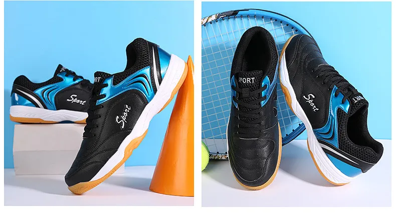 Men's & Women's Badminton Shoes - Lightweight Outdoor Sports Sneakers - Versatile Running Shoes for Casual Wear - Large Size Available - 2024 Collection showcase 5
