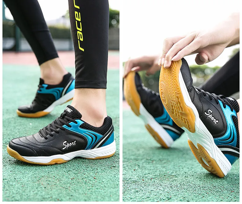 Men's & Women's Badminton Shoes - Lightweight Outdoor Sports Sneakers - Versatile Running Shoes for Casual Wear - Large Size Available - 2024 Collection showcase 4