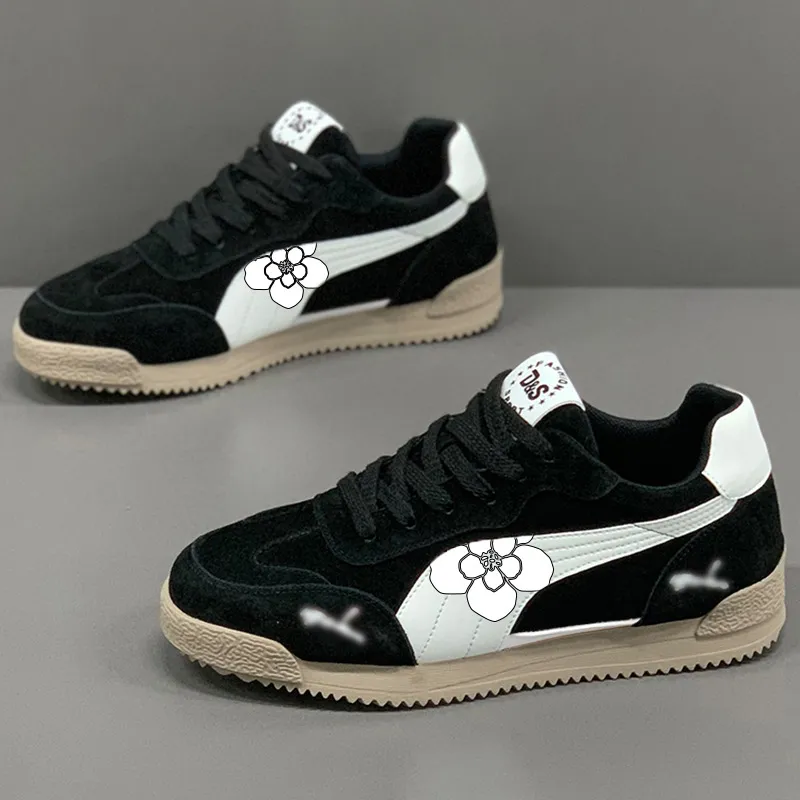 Men's Summer Breathable Sneakers - Trendy Light Luxury Low-Top Fashion Casual Retro Versatile Shoes for Everyday Wear thumbnail 4