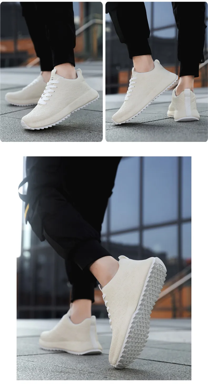 Men's Casual Sports Running Shoes - High-End Trendy Lace-Up Fashion Sneakers for Autumn Winter - Personalized Dad Shoes showcase 11