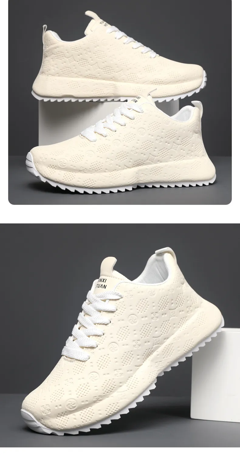 Men's Casual Sports Running Shoes - High-End Trendy Lace-Up Fashion Sneakers for Autumn Winter - Personalized Dad Shoes showcase 13