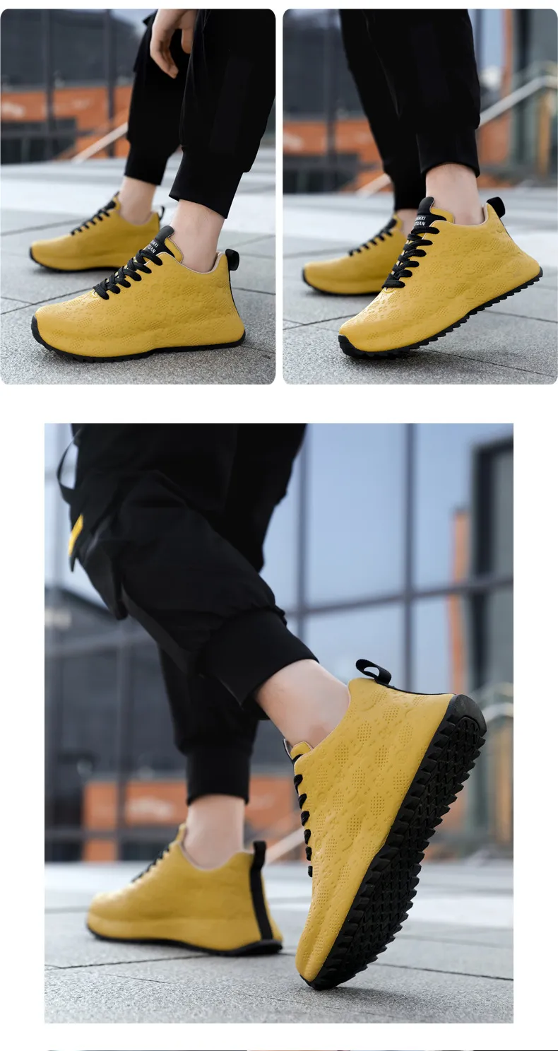 Men's Casual Sports Running Shoes - High-End Trendy Lace-Up Fashion Sneakers for Autumn Winter - Personalized Dad Shoes showcase 16