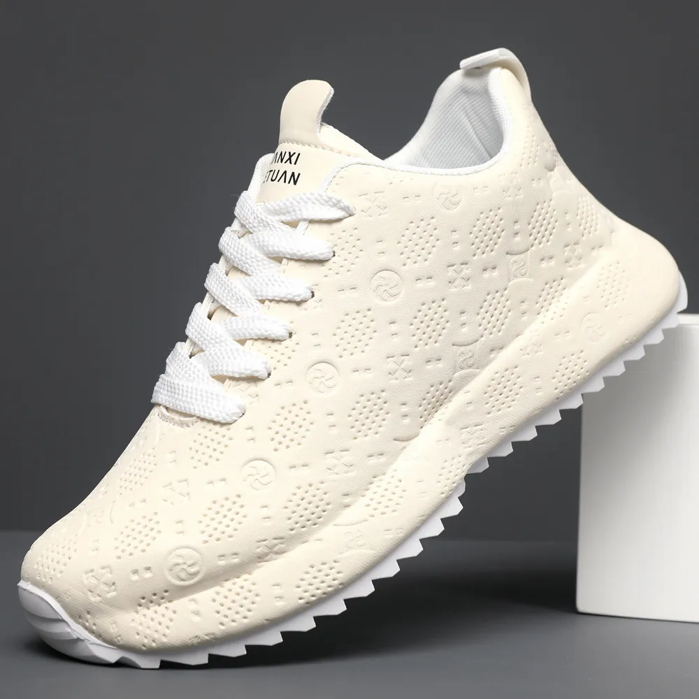 Men's Casual Sports Running Shoes - High-End Trendy Lace-Up Fashion Sneakers for Autumn Winter - Personalized Dad Shoes thumbnail 8