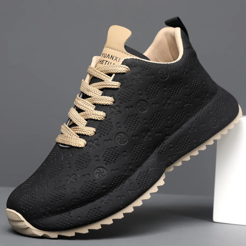 Men's Casual Sports Running Shoes - High-End Trendy Lace-Up Fashion Sneakers for Autumn Winter - Personalized Dad Shoes thumbnail 6