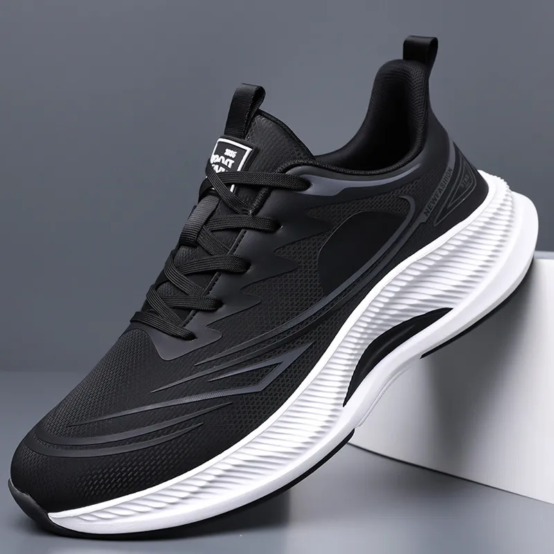 Men's Running Shoes - Lightweight Athletic Sneakers for Sports, Casual Walking, and Training - Shock Absorbing, Soft Sole, Fashionable Design - Perfect for Autumn thumbnail 7