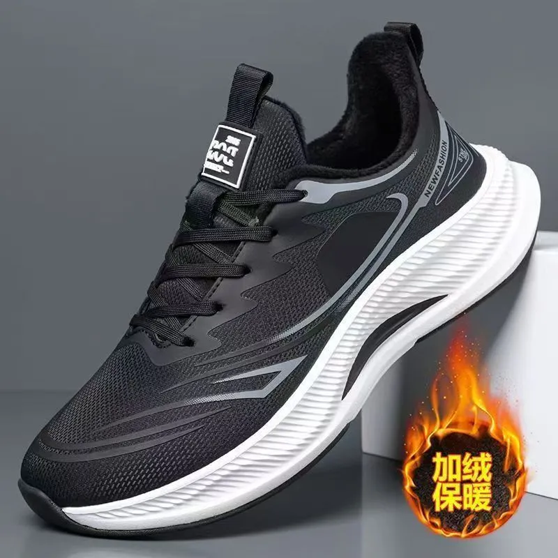 Men's Running Shoes - Lightweight Athletic Sneakers for Sports, Casual Walking, and Training - Shock Absorbing, Soft Sole, Fashionable Design - Perfect for Autumn thumbnail 6