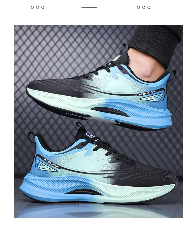 Men's Running Shoes - Lightweight Athletic Sneakers for Sports, Casual Walking, and Training - Shock Absorbing, Soft Sole, Fashionable Design - Perfect for Autumn showcase 18