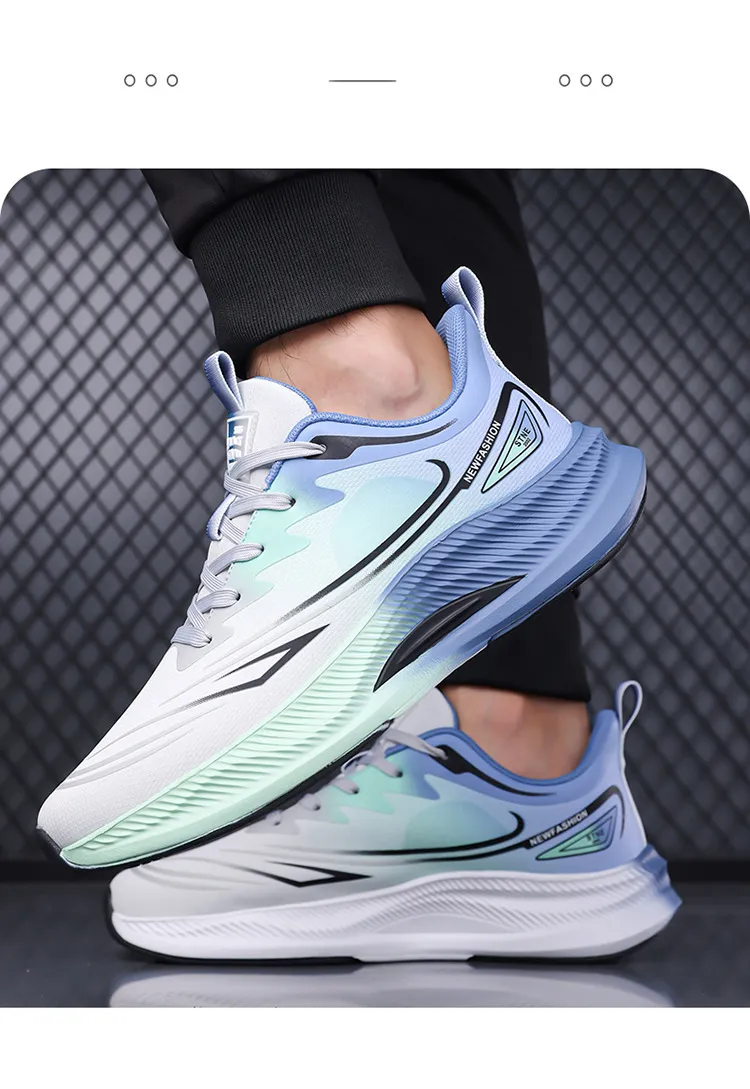 Men's Running Shoes - Lightweight Athletic Sneakers for Sports, Casual Walking, and Training - Shock Absorbing, Soft Sole, Fashionable Design - Perfect for Autumn showcase 16