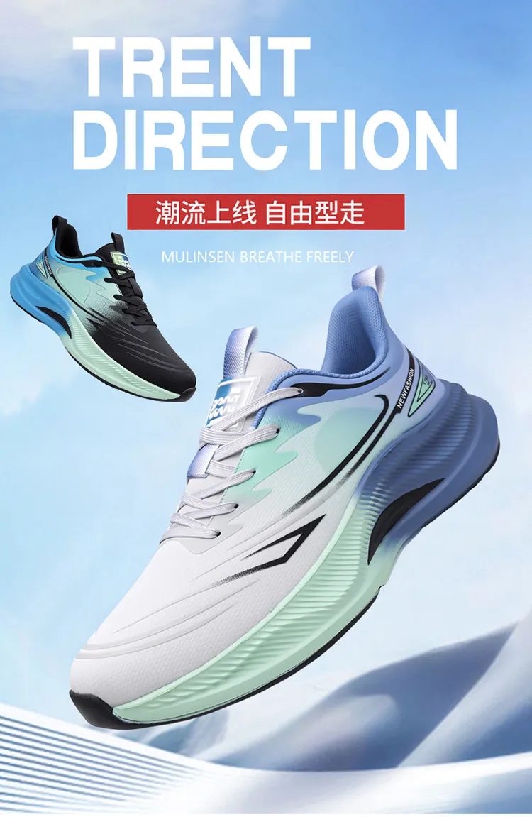 Men's Running Shoes - Lightweight Athletic Sneakers for Sports, Casual Walking, and Training - Shock Absorbing, Soft Sole, Fashionable Design - Perfect for Autumn showcase 3
