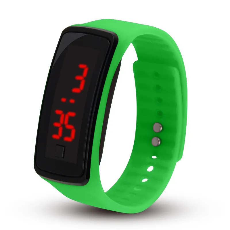 LED Bracelet Watch for Kids, Teens, Students - Silicone Digital Wristwatch for Sports, Exams, Silent Time - Unisex Electronic Watch thumbnail 10