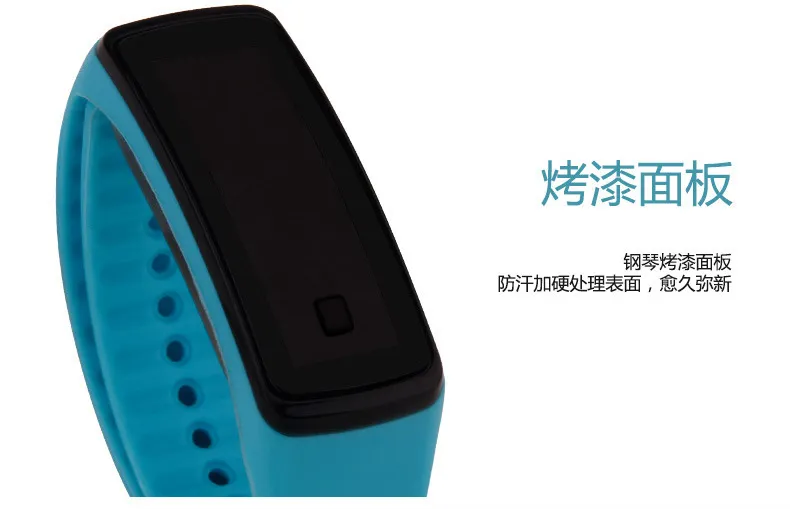 LED Bracelet Watch for Kids, Teens, Students - Silicone Digital Wristwatch for Sports, Exams, Silent Time - Unisex Electronic Watch showcase 3