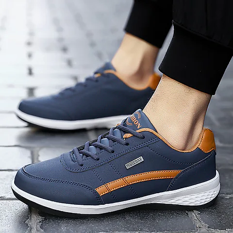 Men's Lightweight Running Shoes Breathable Sneakers for Teenagers & Young Adults | Cross-Border Foreign Trade Summer Collection 2025 | Comfortable Athletic Board Shoes