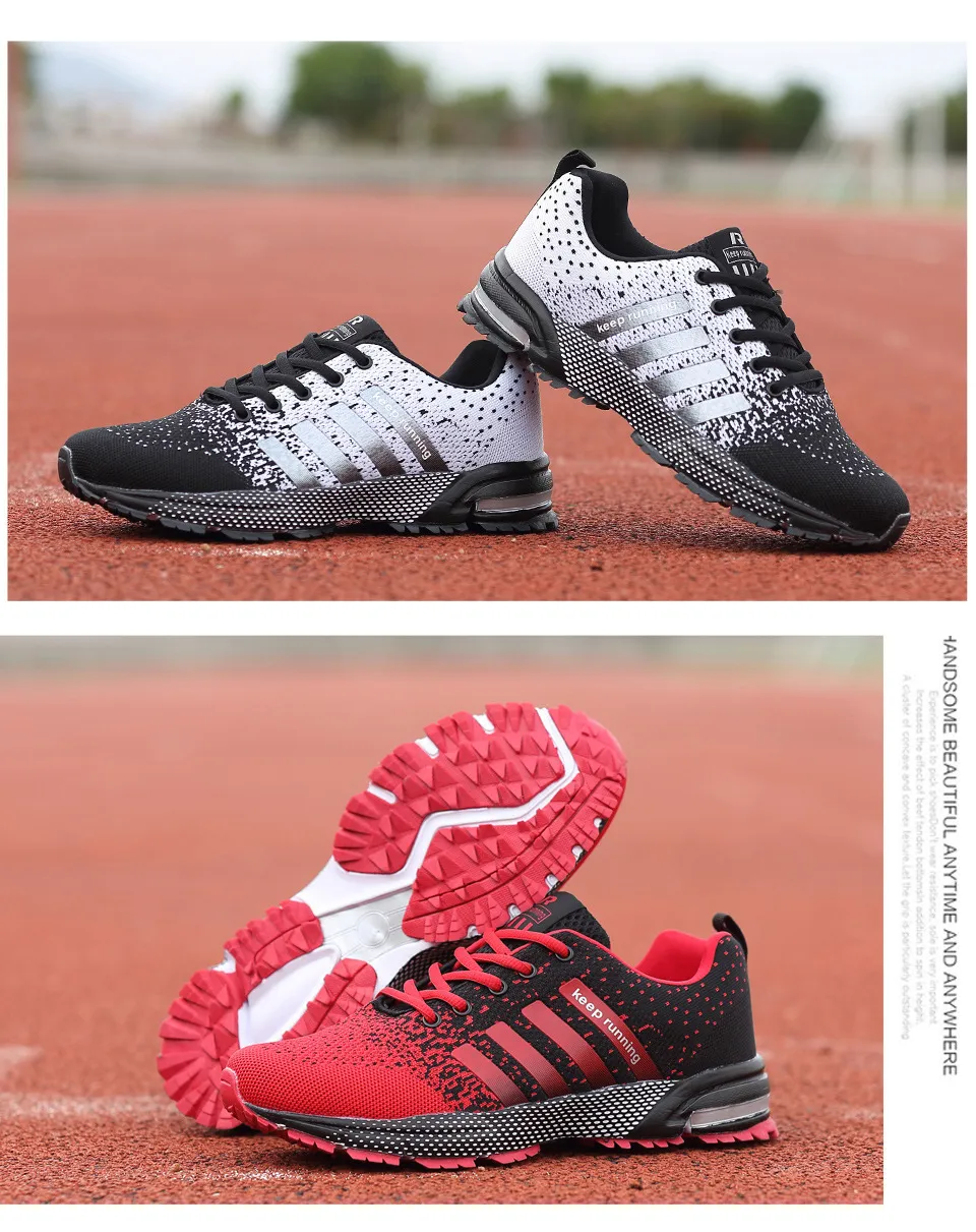 Men's Running Shoes Lightweight Breathable Mesh Sneakers Versatile Outdoor Sports Casual Shoes for Gym Training Walking showcase 9