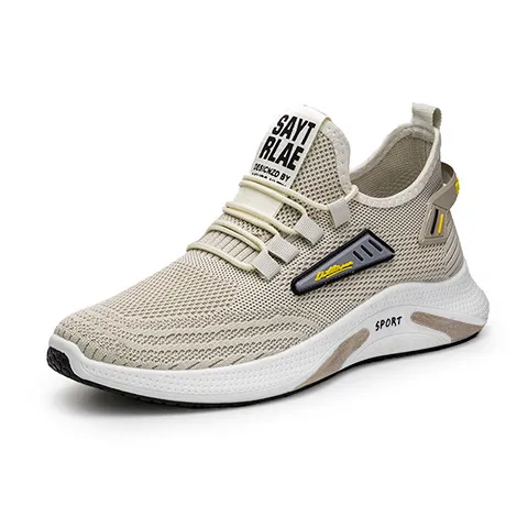 Men's Running Shoes - Lightweight Breathable Mesh Sneakers - Comfortable Soft Sole - Trendy Casual Sports Shoes for Men - Spring New Style thumbnail 6