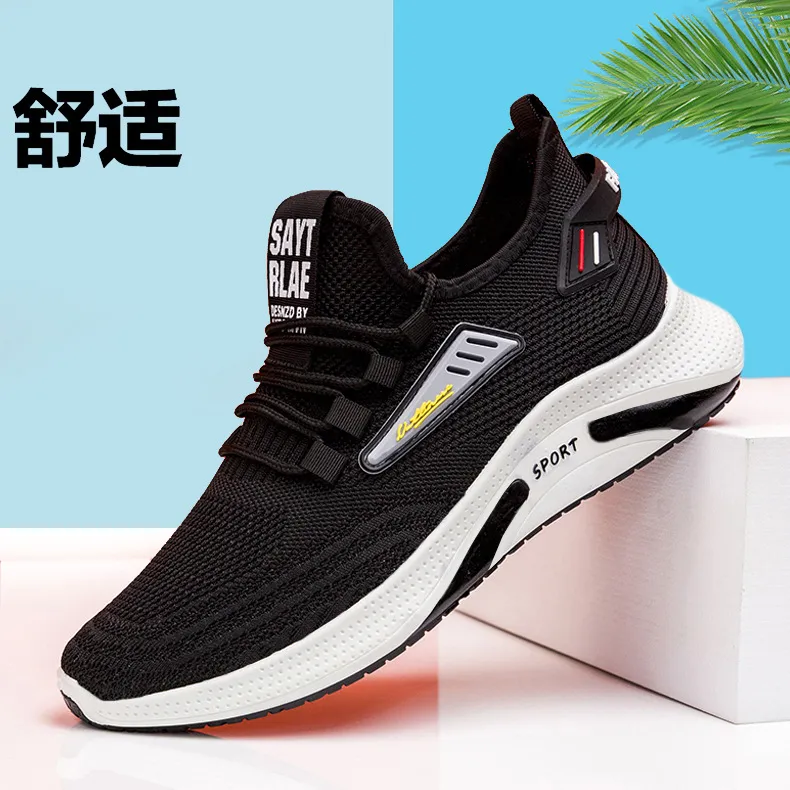 Men's Running Shoes - Lightweight Breathable Mesh Sneakers - Comfortable Soft Sole - Trendy Casual Sports Shoes for Men - Spring New Style showcase 14