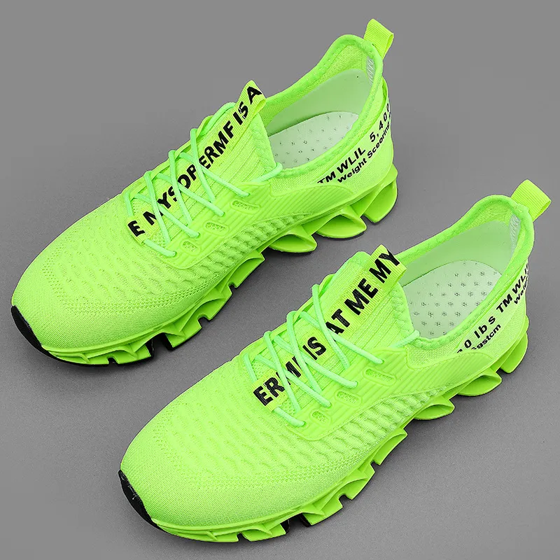 Men's Blade Running Shoes Breathable Mesh Sneakers Lightweight Casual Walking Athletic Shoes Plus Size Trendy Cross-border Footwear for Men showcase 4