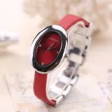 Rivet Studded Women's Quartz Watch - Punk Style PU Leather Thin Belt Wristwatch for Casual Fashion Wholesale showcase 17