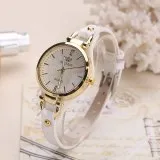 Rivet Studded Women's Quartz Watch - Punk Style PU Leather Thin Belt Wristwatch for Casual Fashion Wholesale showcase 20