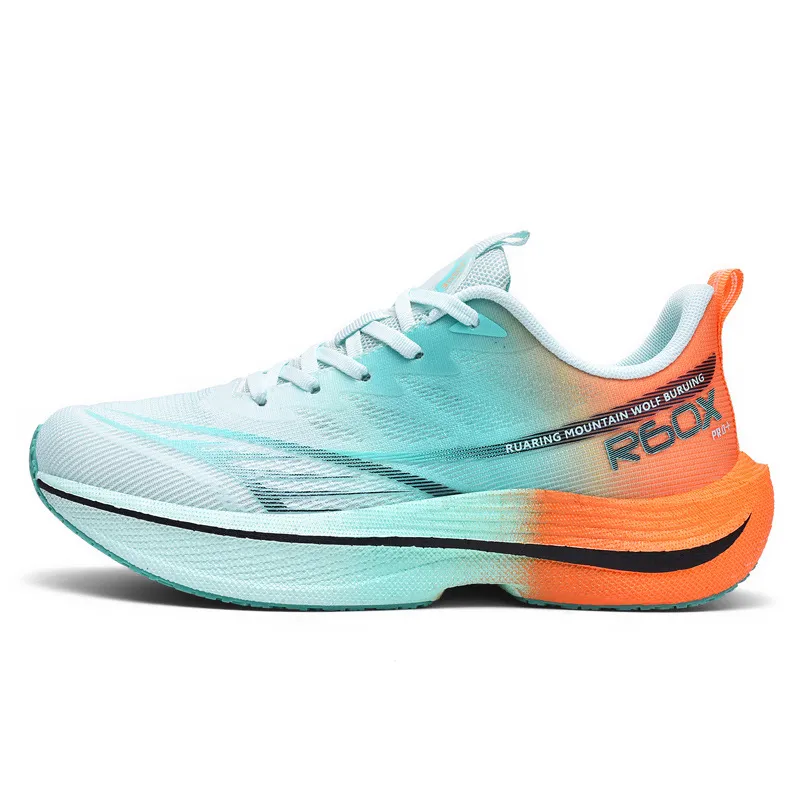 Men's Extra Large Running Shoes Lightweight Shock Absorbing Rebound Sneakers Breathable Mesh Outdoor Jogging Athletic Footwear Cross-Border Style thumbnail 1